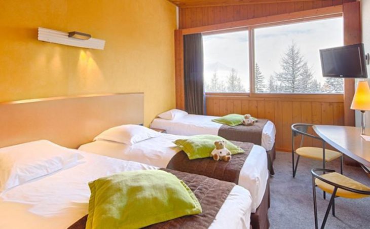 Hotel Du Golf, Les Arcs, Bedroom